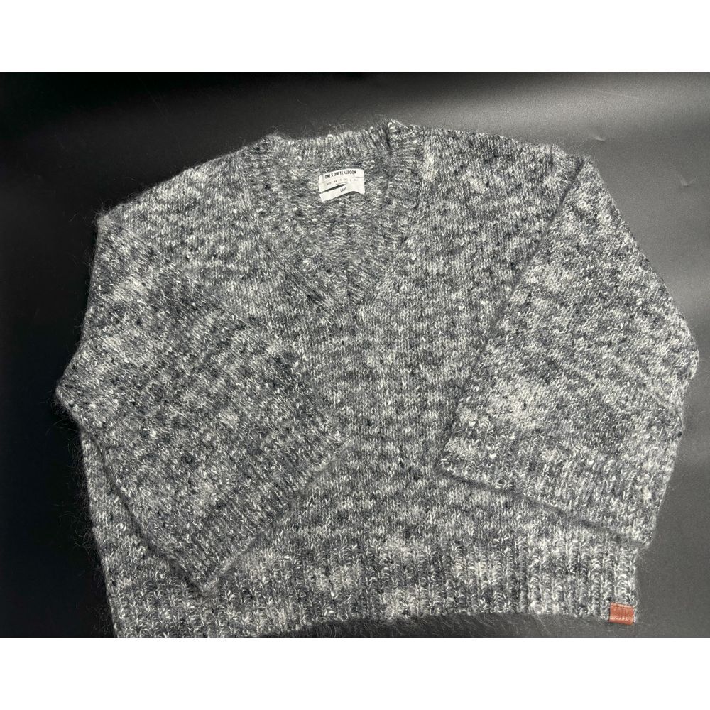 One x Oneteaspoon NWOT Luxe Bell 3/4 Sleeve‎ Space Dye Sweater in Size Large